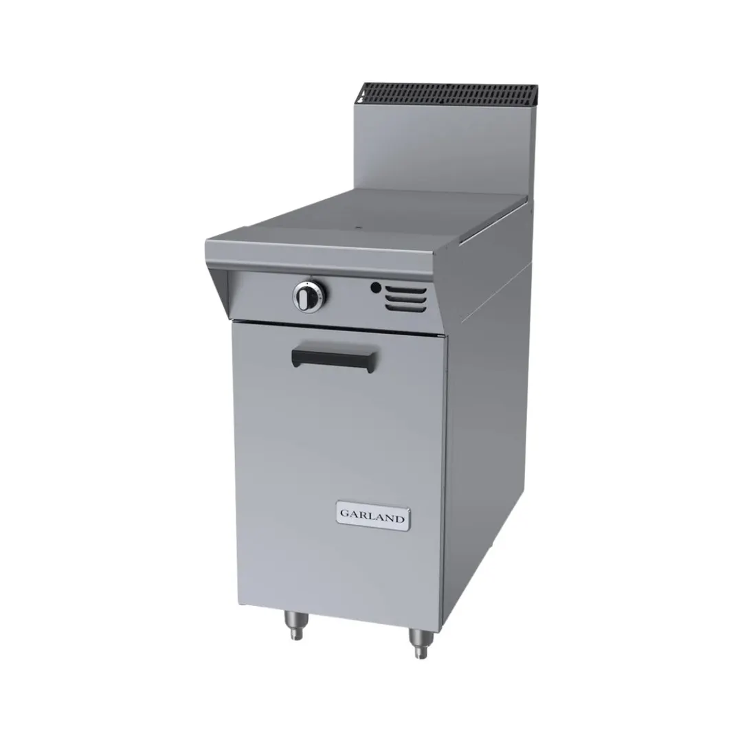 Garland US Range MST6S-E Gas 17" Heavy Duty Range w/ (1) Even Heat Hot Top, Electronic Spark Ignition, (1) Cabinet Base, 27.000 BTU