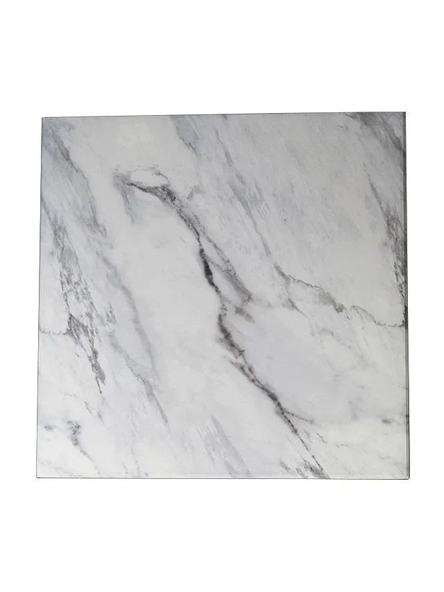 Plantation Prestige 2513636-01 Square MDF Table Top 36" x 36", UV-Resistant Bullnose Edge, No Umbrella Hole