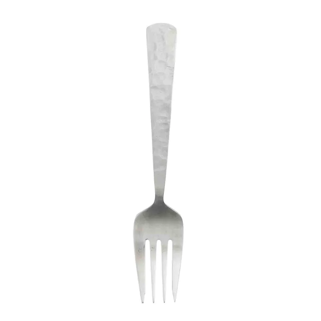 TableCraft Products 12985 Serving Fork, Four‑Tine, 9" Length, 1.75"×0.75" Head, 18/0 Stainless Steel