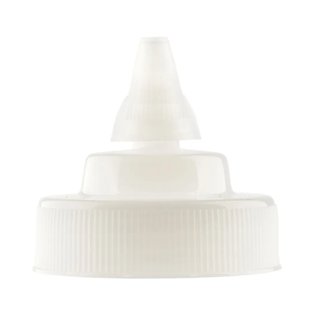 TableCraft Products 63TCTT - Clear Polyethylene Cap, 2.75" Dia x 2.5" Standard Top, Single Tip