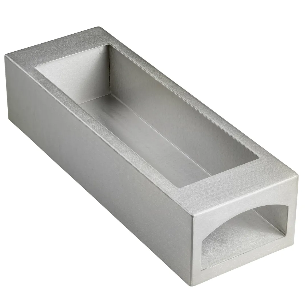 TableCraft Products CW5062BRA Station, 8.625" x 25.25" x 6" Aluminum Tray Fits CW5008 or CW5024