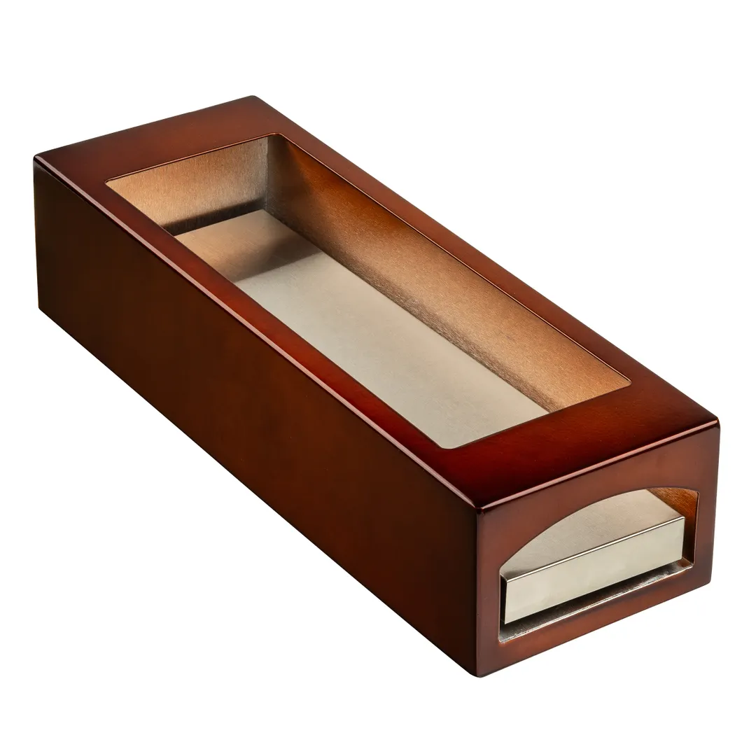 TableCraft CW5062BRATCP Tray, 8.6" x 25.3" x 6", Brushed Finish, Fits CW5008 or CW5024