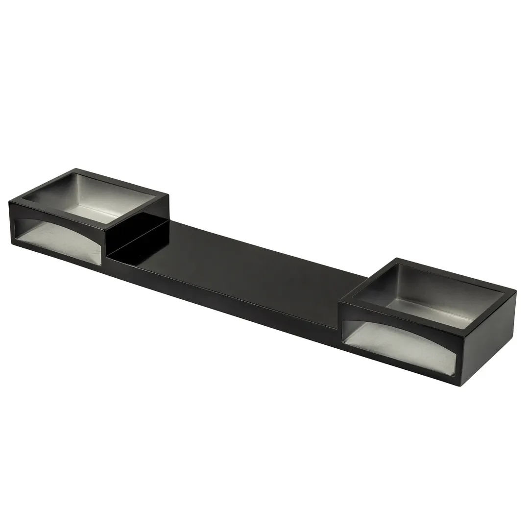 TableCraft Products CWSSACTION5BRATBK Countertop Action Station