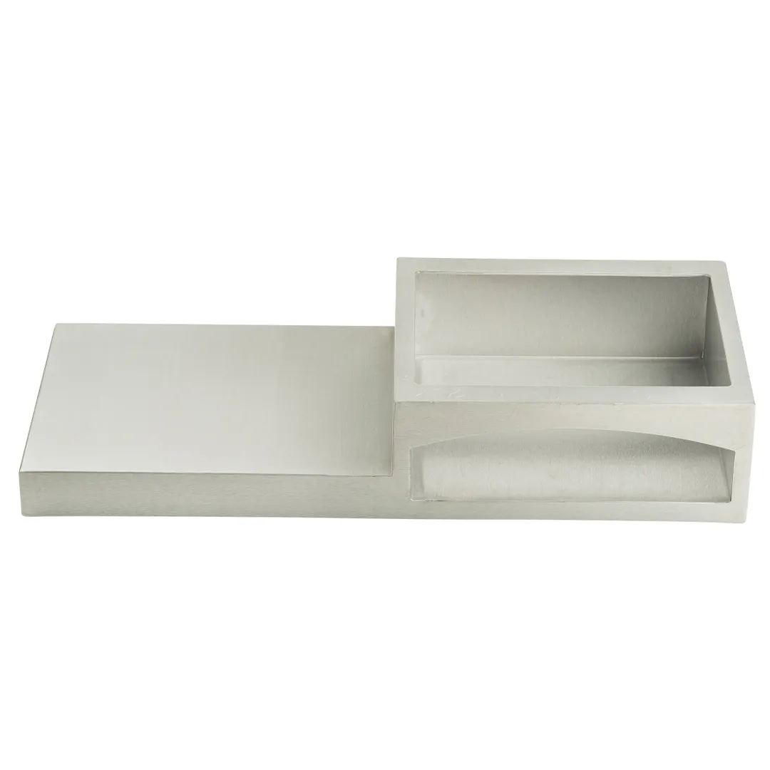 TableCraft Products CWSSACTION6BRA Countertop Action Station