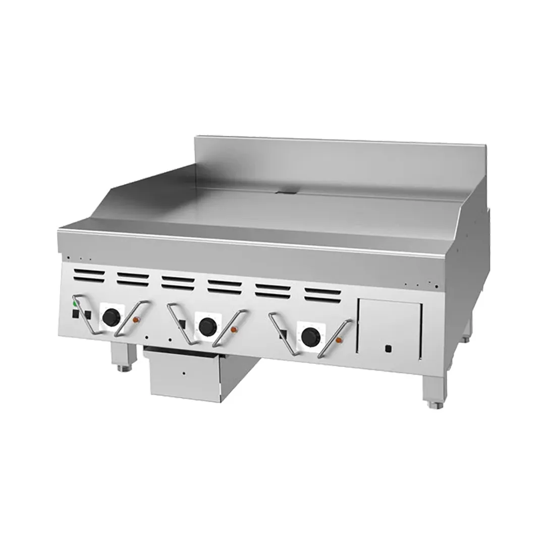 Garland US Range ECG-36R 36" Countertop Electric Griddle with 36" x 24" Surface, Thermostatic Controls