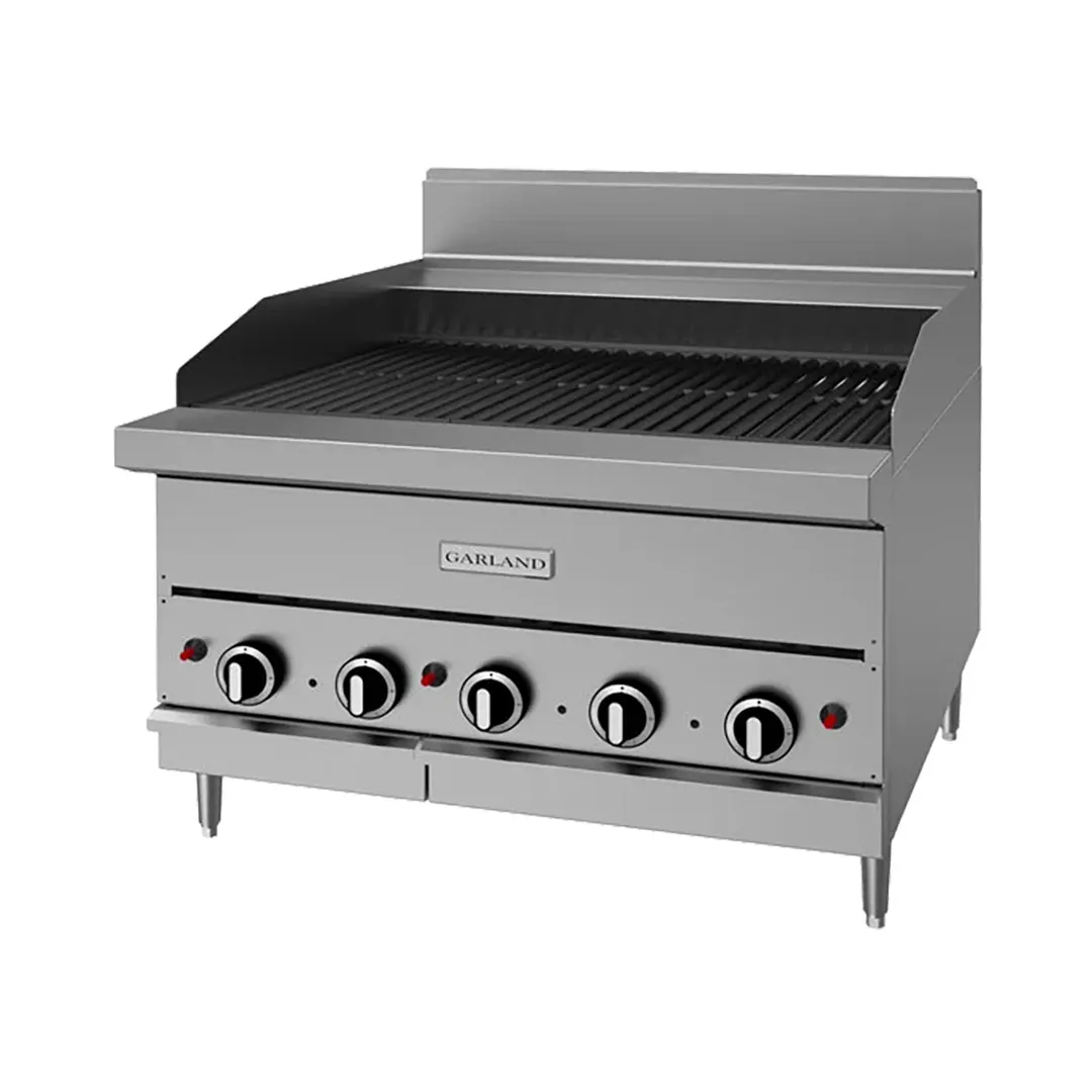 Garland US Range G30-BRL 30" Countertop Gas Ceramic Briquette Charbroiler, 75.000 BTU