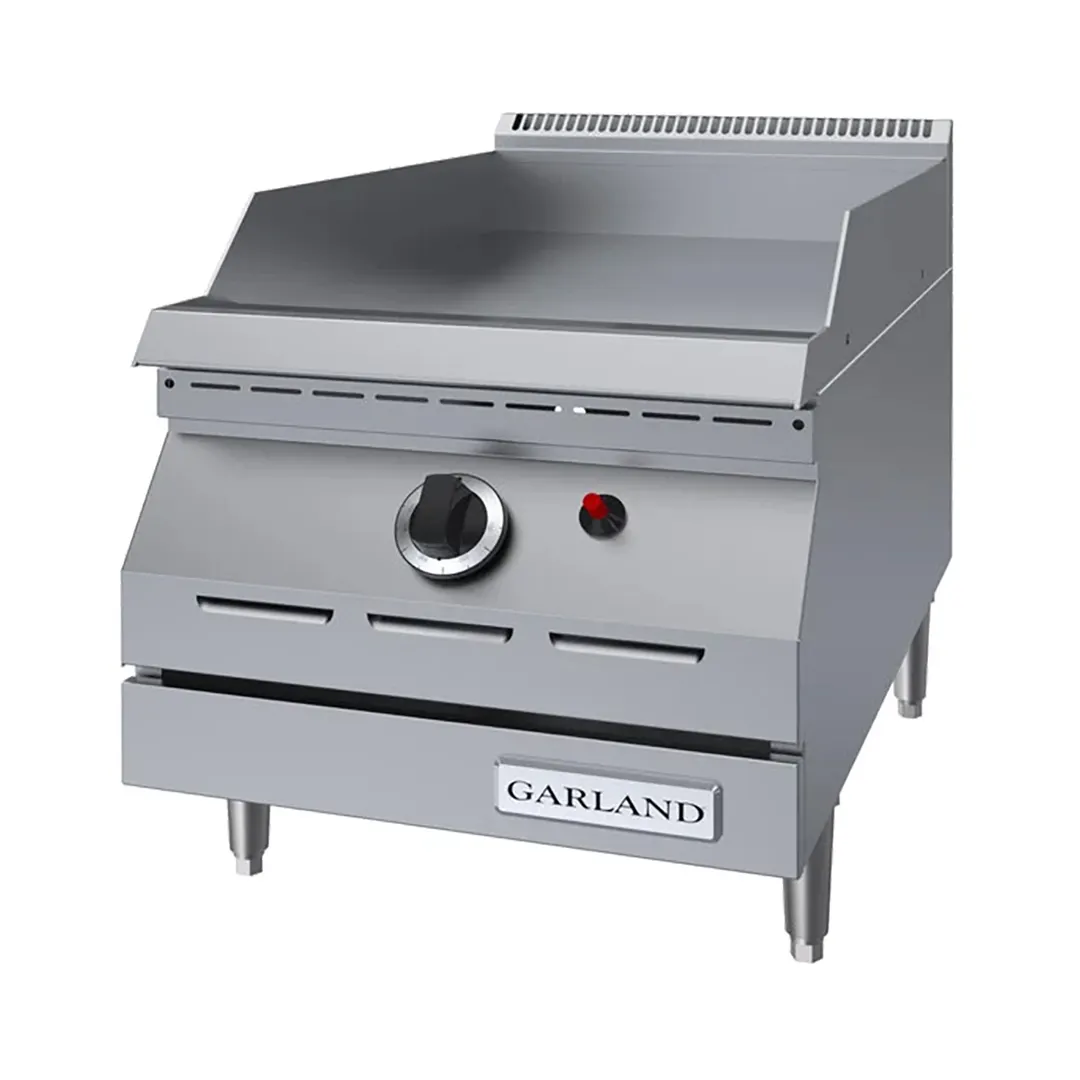 Garland US Range GD-15GTH 15" Countertop Thermostatic Gas Griddle, 1/2" Steel Plate, 20.000 BTU