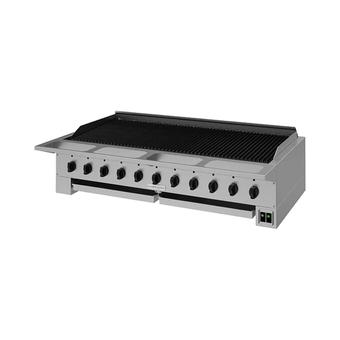 Garland US Range HEEGM60CL 58"  Countertop Gas Radiant Charbroiler w/ (11) Burners, 159.500 BTU