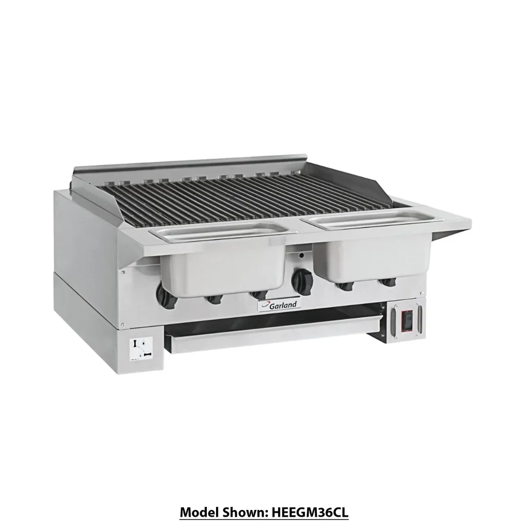 Garland US Range HEEGM60CL 58"  Countertop Gas Radiant Charbroiler w/ (11) Burners, 159.500 BTU