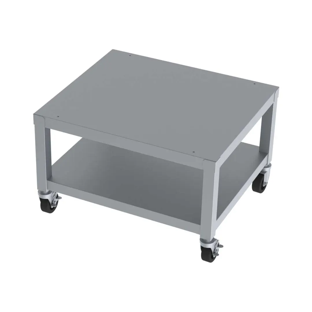 Garland US Range HEMST-48 Cooking Equipment Stand w/ 48"W x 21"H, Open Base, Bullet Feet