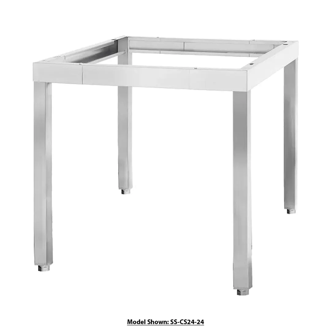 Garland US Range SS-CS24-60 Equipment Stand, E24 & G24 Series, 60" W, 24-1/2" H