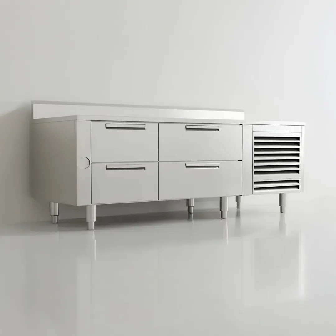 Garland US Range UN17C108 108" 8 Drawers Polar Cuisine Refrigerated Chef Base