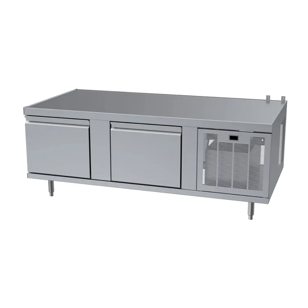 Garland US Range UN17FC66 66" 2-Section Polar Cuisine Freezer Chef Base w/ 4 Drawers, Self-Contained