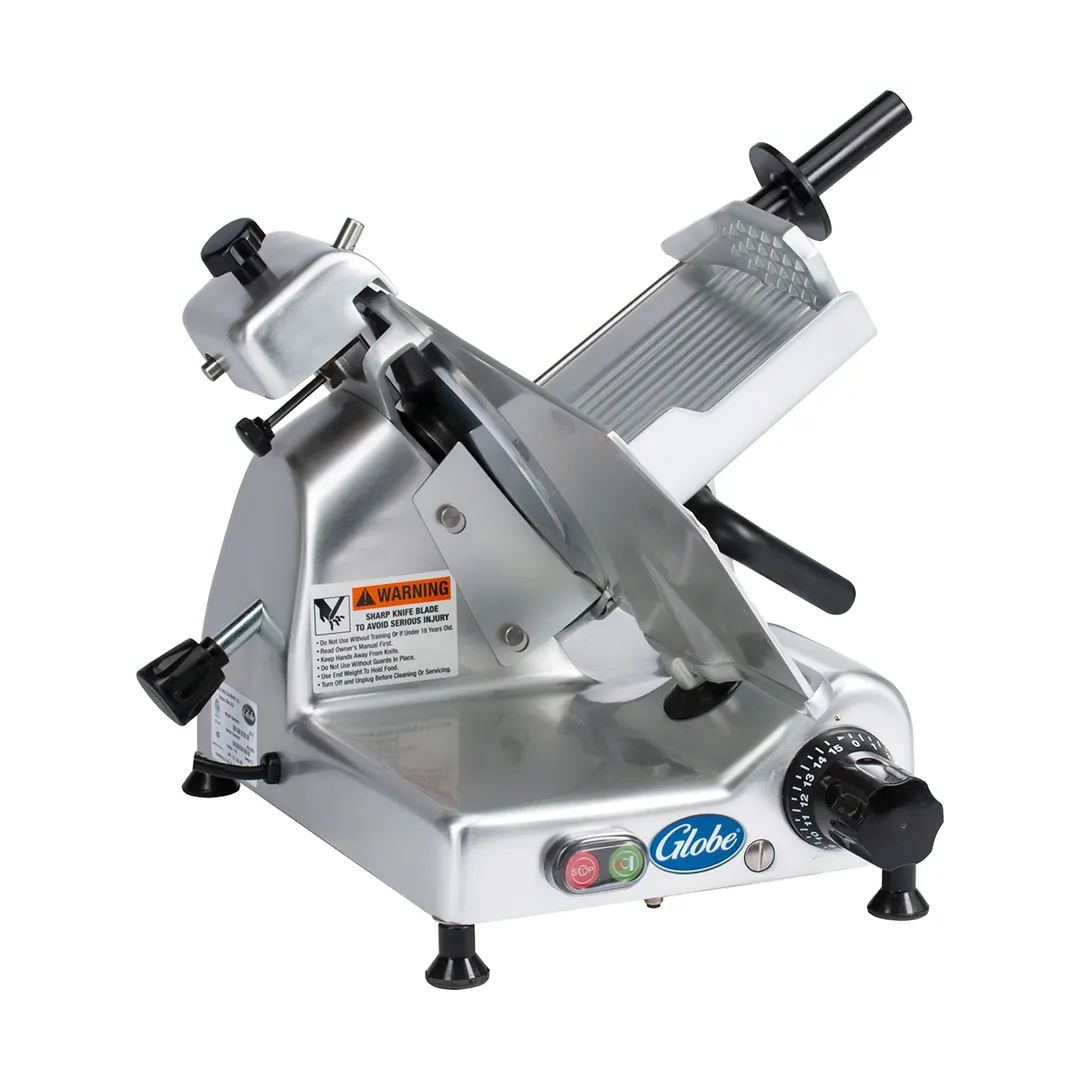 Globe G10 G-Series 10" Medium-Duty Manual Meat Slicer, Belt-Driven, 1/3 HP