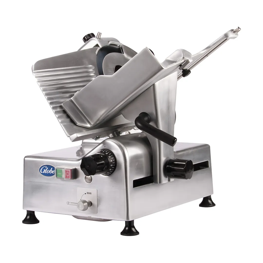 Globe G12A G-Series 12" Medium-Duty Automatic Meat Slicer, Belt-Driven, 1/2 HP