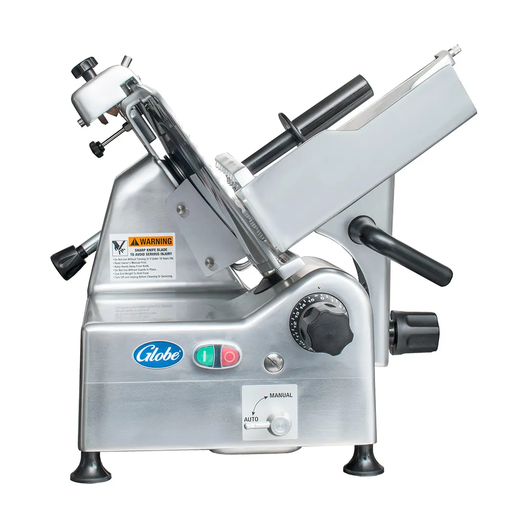 Globe G12A G-Series 12" Medium-Duty Automatic Meat Slicer, Belt-Driven, 1/2 HP