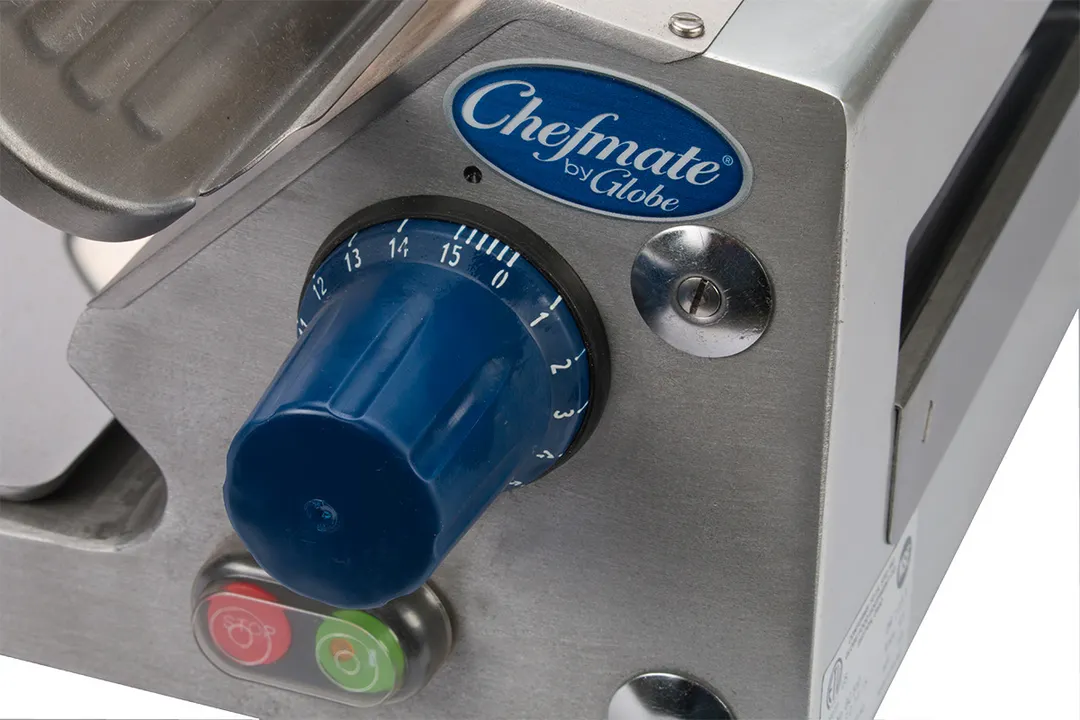 Globe GC512 Chefmate Series 12" Compact Manual Meat Slicer, Gear-Driven, 1/3 HP