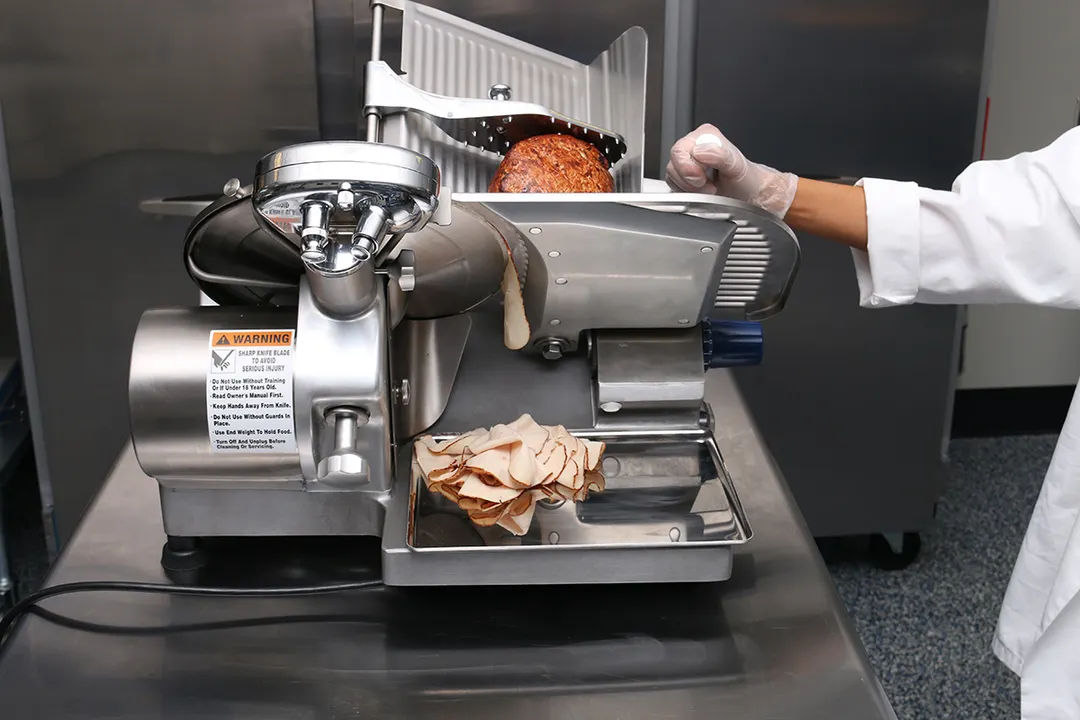 Globe GC512 Chefmate Series 12" Compact Manual Meat Slicer, Gear-Driven, 1/3 HP