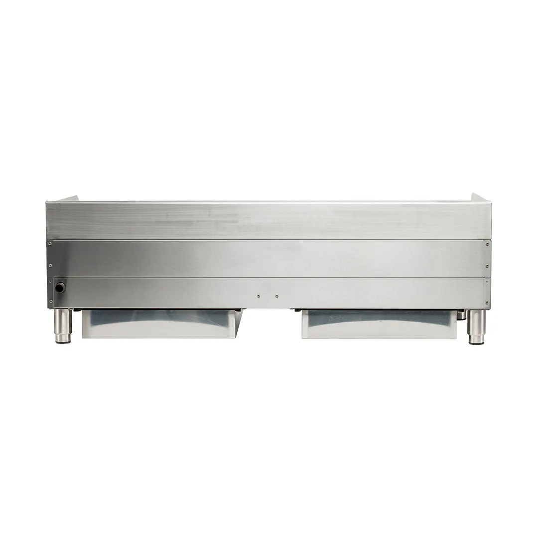 Globe GCB48G-CR 48" Countertop Gas Charbroiler w/ Cast Iron Radiant, (4) Burners, 160.000 BTU