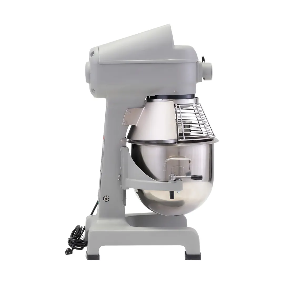 Globe SP20 20 qt Planetary Countertop Mixer with Bowl Guard, 1/2 HP, 3-Speed, #12 Hub
