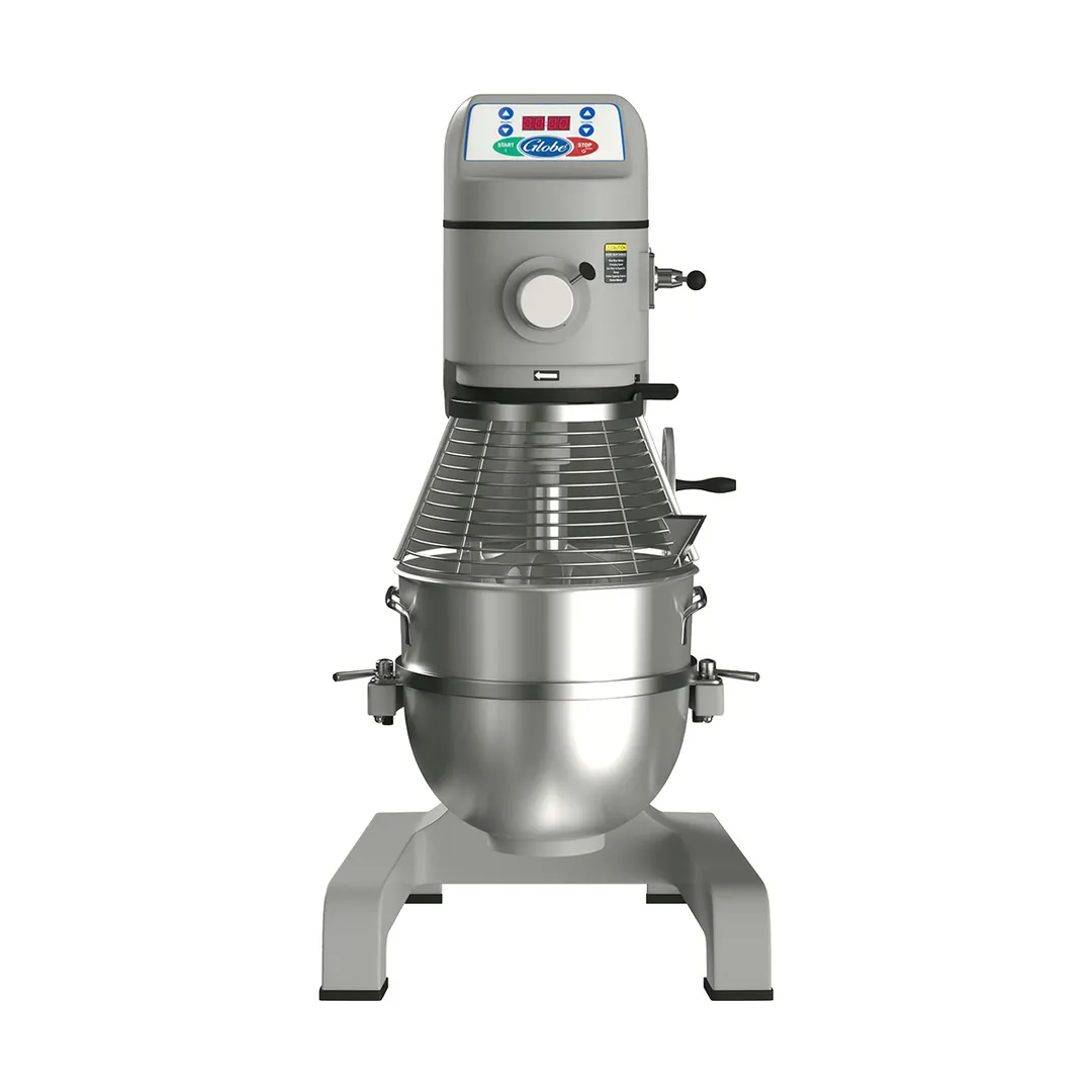 Globe SP40 40 qt Planetary Floor Mixer with Timer, 2 HP, 3-Speed, #12 Hub