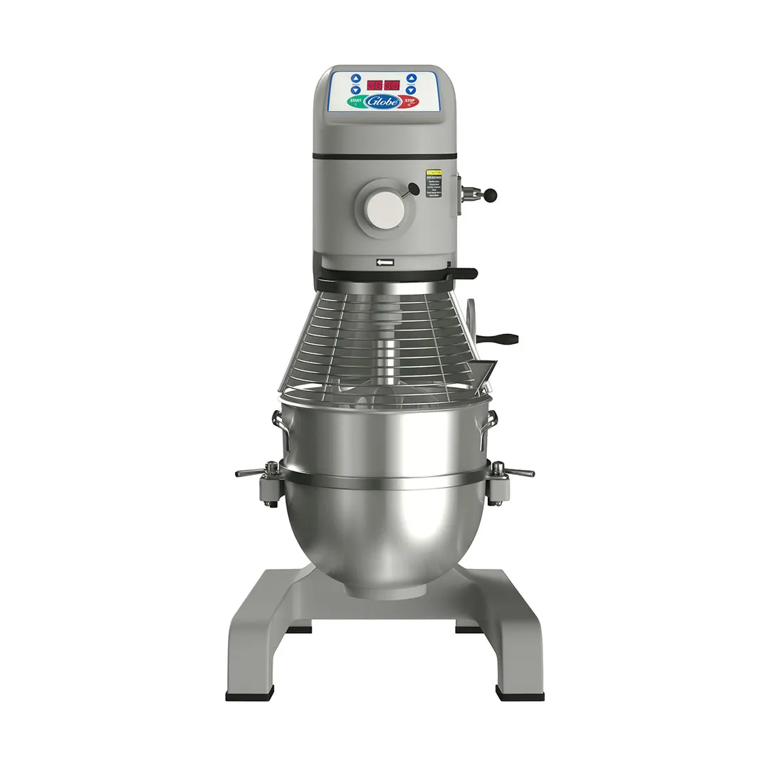 Globe SP60 60 qt Planetary Floor Mixer with Timer, 3 HP, 3-Speed, #12 Hub