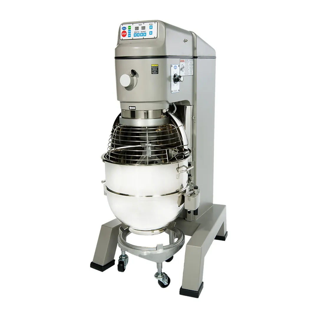 Globe SP80PL 80 qt Planetary Pizza Floor Mixer with Timer, 3 HP, 4-Speed, #12 Hub