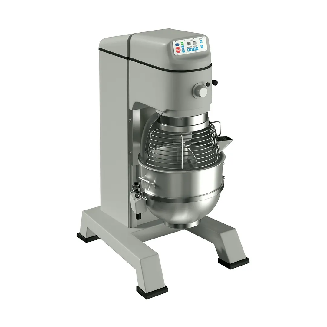 Globe SP80PL 80 qt Planetary Pizza Floor Mixer with Timer, 3 HP, 4-Speed, #12 Hub