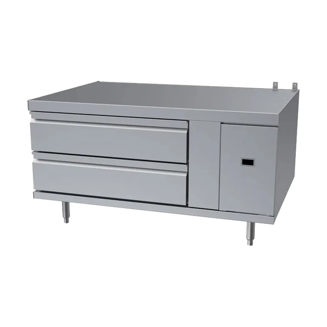 Garland US Range UN17R48 48" 2 Drawers Polar Cuisine Refrigerated Chef Base, Remote