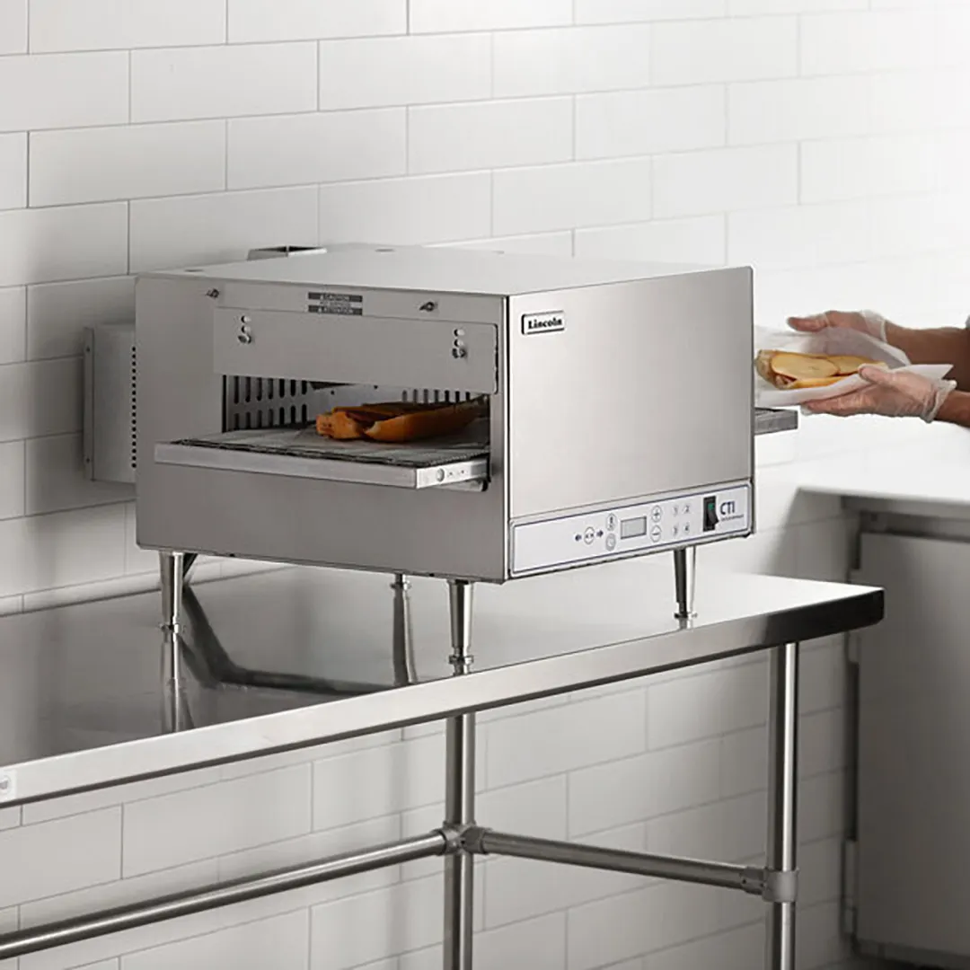 Lincoln V2500-4 Ventless Quiet Electric Countertop Impinger Pizza Oven, 208/240V, 6 kW