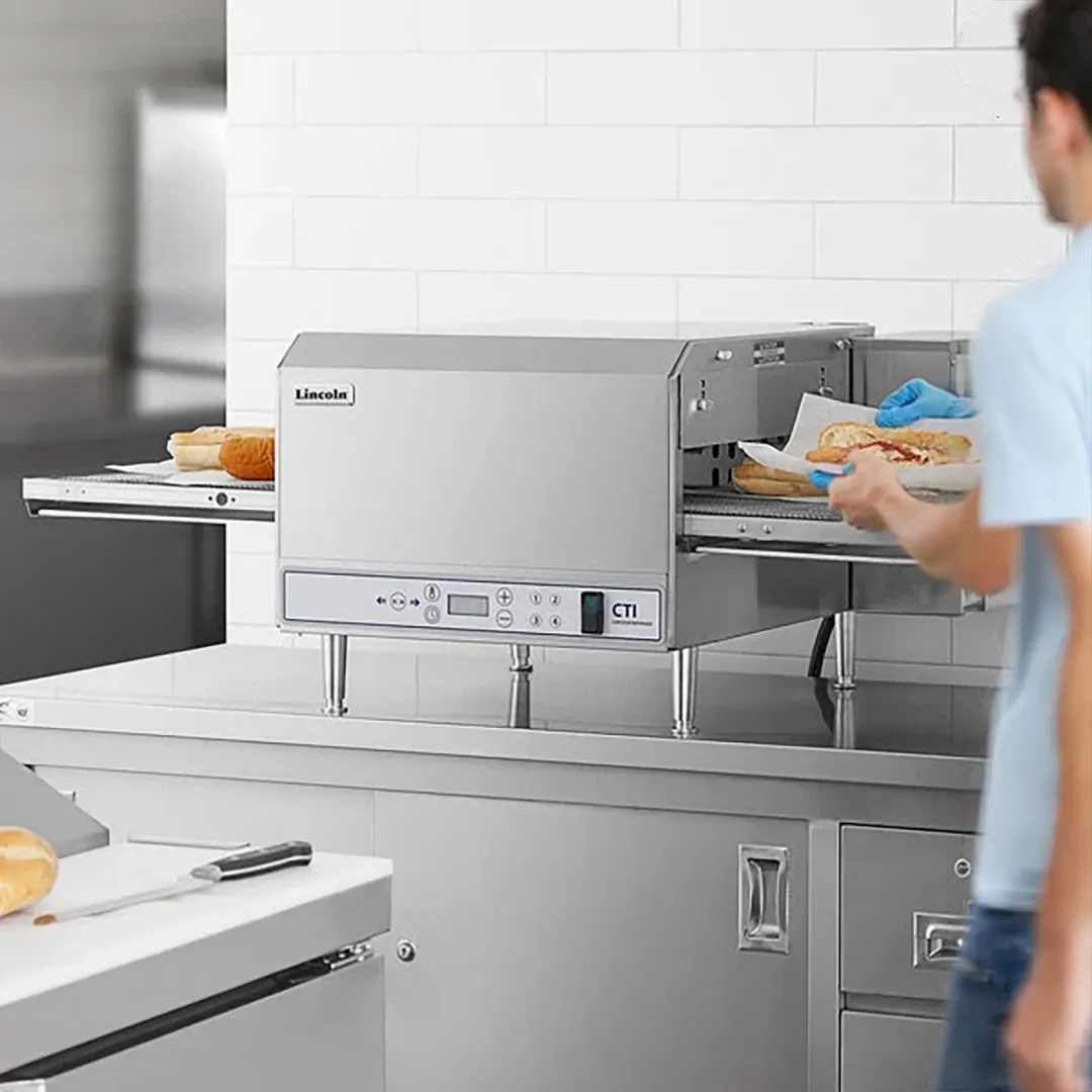 Lincoln V2500 Ventless Electric Countertop Impinger Pizza Oven, 208/240V, 6 kW
