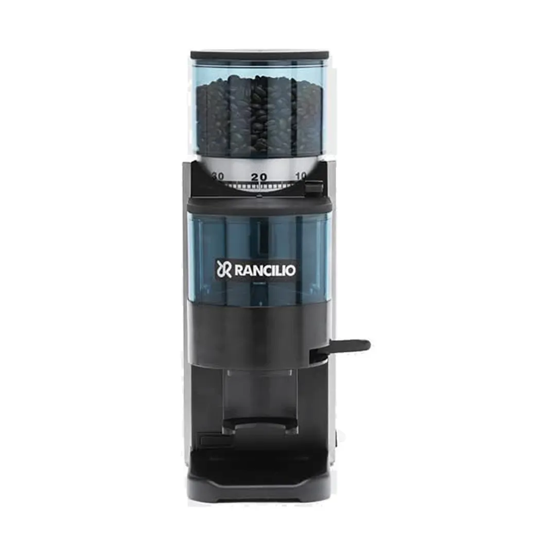 Rancilio ROCKY-SS-BL Black Doser Coffee Grinder with Doser for Espresso
