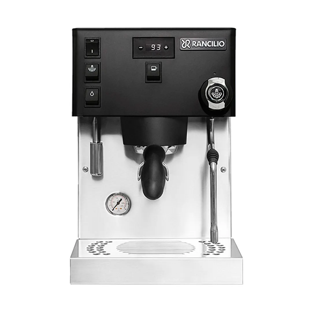 Rancilio SILVIA-PRO-X-BL Single Group Espresso Machine, Digital Display, Color: Black