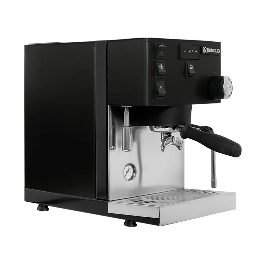 Rancilio SILVIA-PRO-X-BL Single Group Espresso Machine, Digital Display, Color: Black