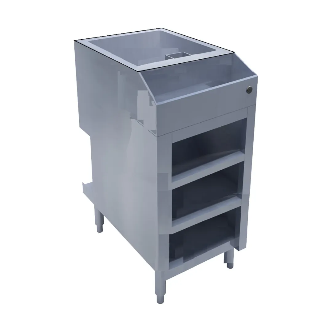 EuroBar EBIB24ALT Underbar Ice Bin/Cocktail Unit