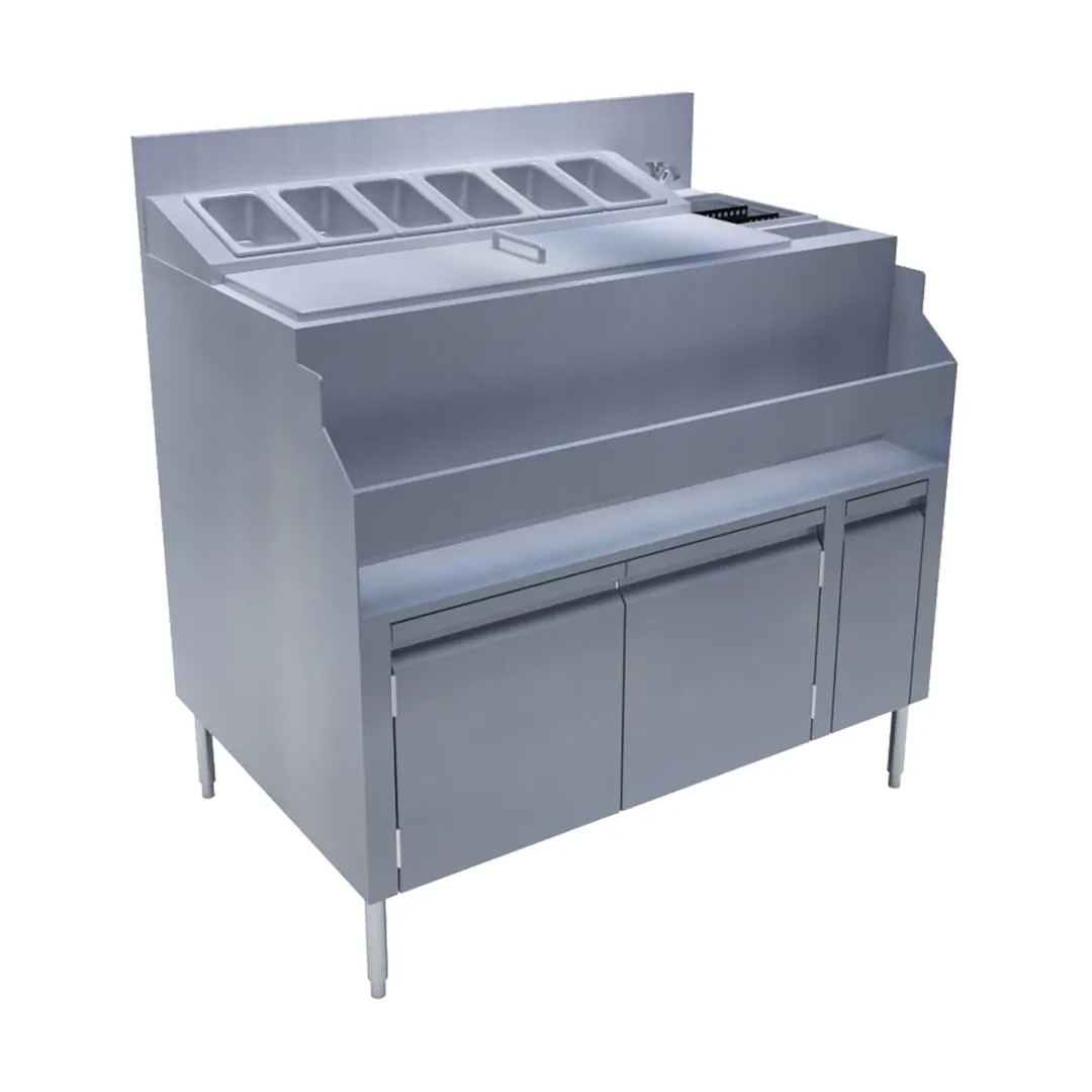 EuroBar EBMSSP36 Sink Combo Underbar Ice Bin/Cocktail Station