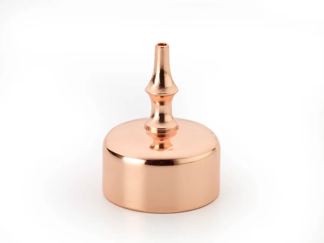 Mercer M37135CP Barfly Replacement Threaded Dasher Top, Fits M37134CP/M37334CP, Copper Finish