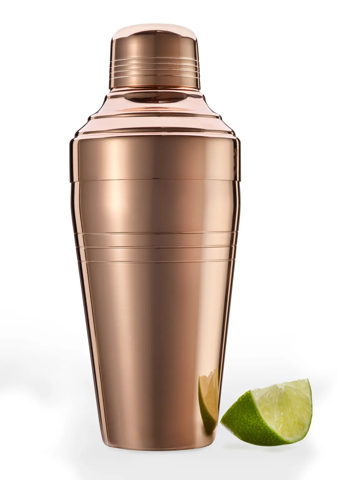 Mercer M37231CP Barfly Cocktail Shaker Set, 14 oz (400 ml) 18/8 Steel, Copper Finish 2 Pc