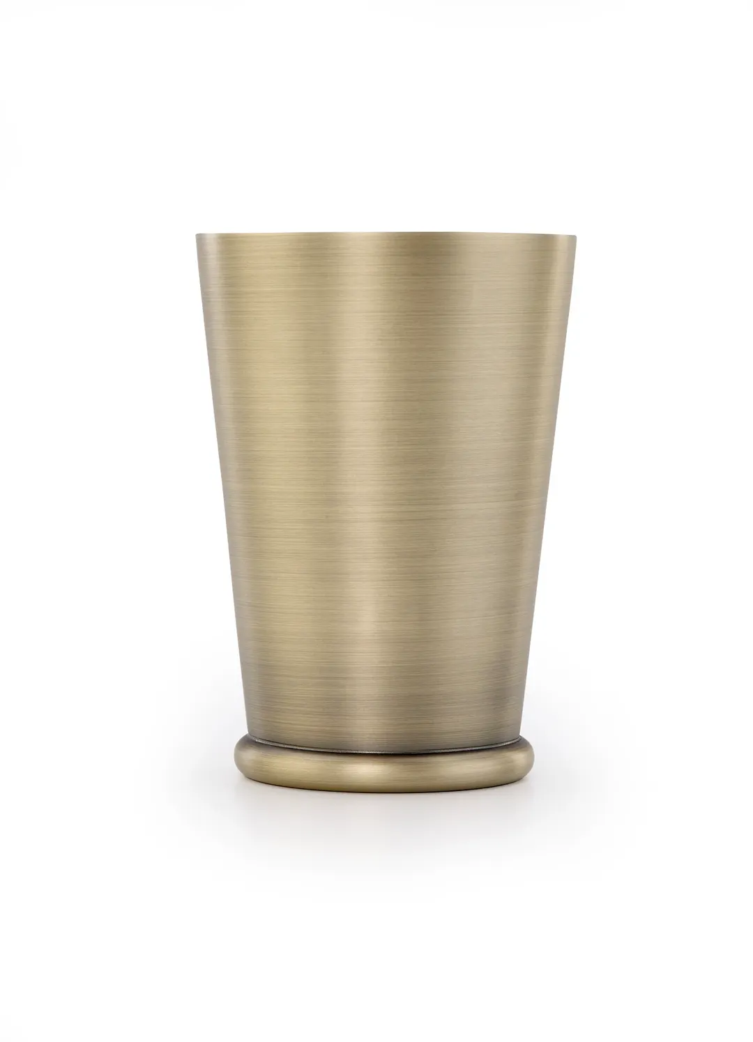 Mercer M37311ANG Barfly Shaker, 18 oz, 2‑Piece, 3‑1/2" x 5", Antique Gold, Finish, Stainless Steel