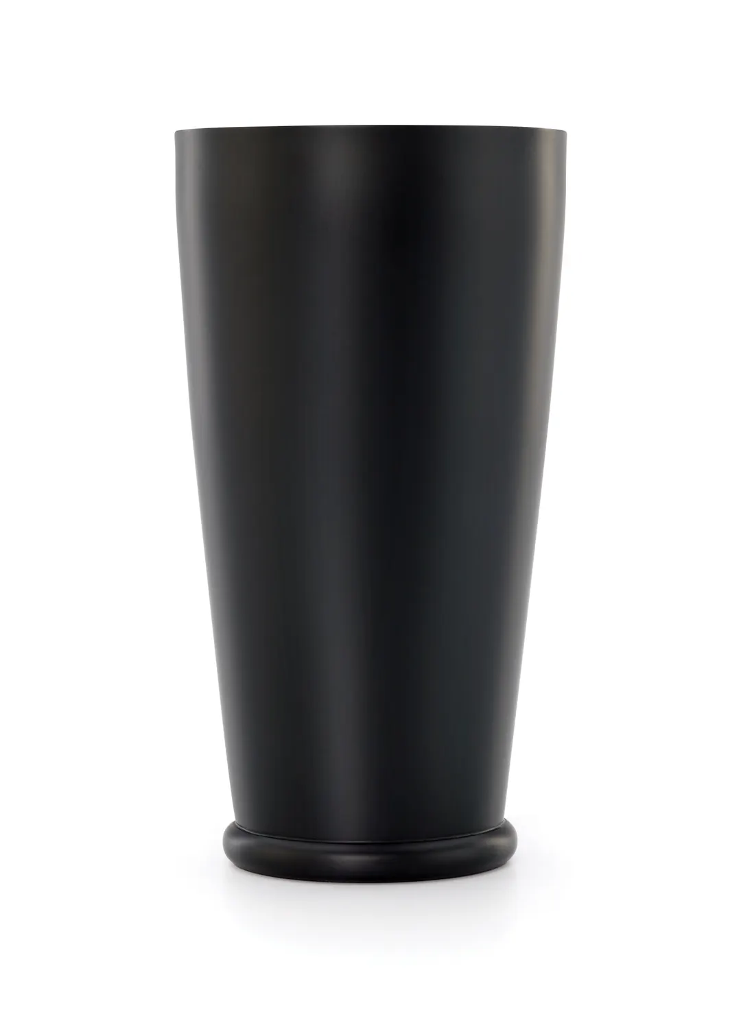 Mercer M37312MBK Black Out Shaker, 28 oz, 3‑5/8" Dia x 7" H, Stainless Steel, Matte Black Finish