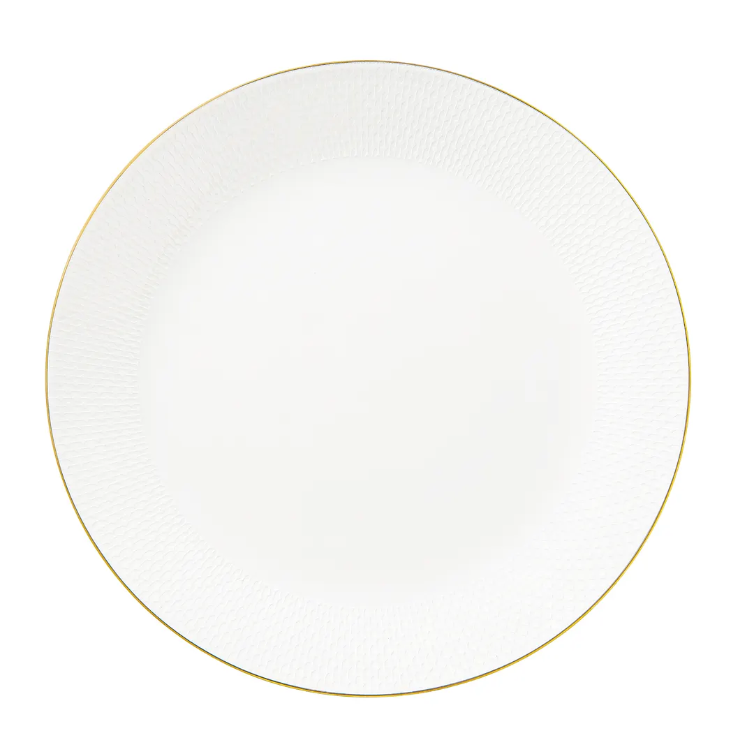 Steelite 82115AND0419V2 Coupe Plate, 11.75" Round Bone China, Diamond Rim, 6/Case