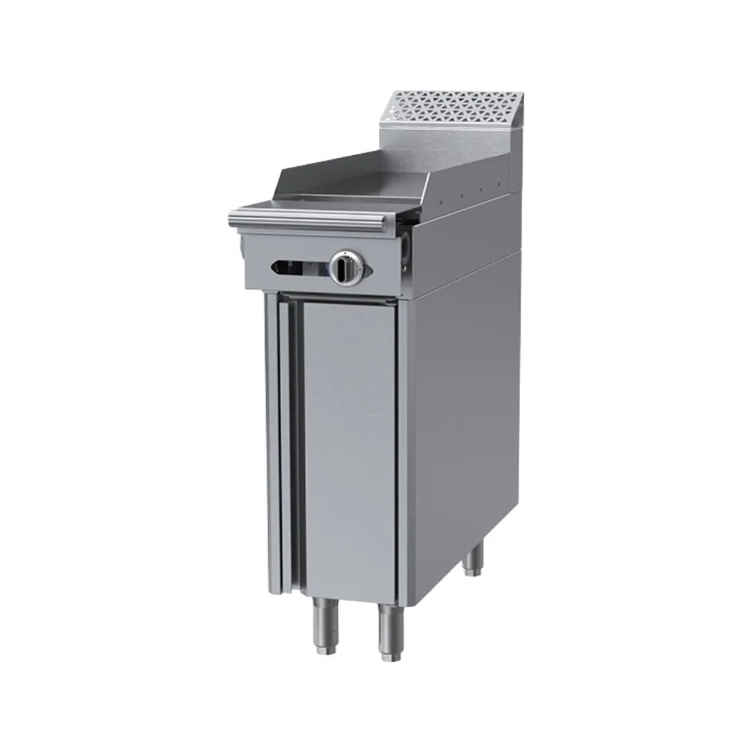 Garland US Range C12-1-1S  12" Gas Heavy Duty Range, 12" Full Griddle w/ Thermostatic Controls, (1) Cabinet Base, 30.000 BTU 