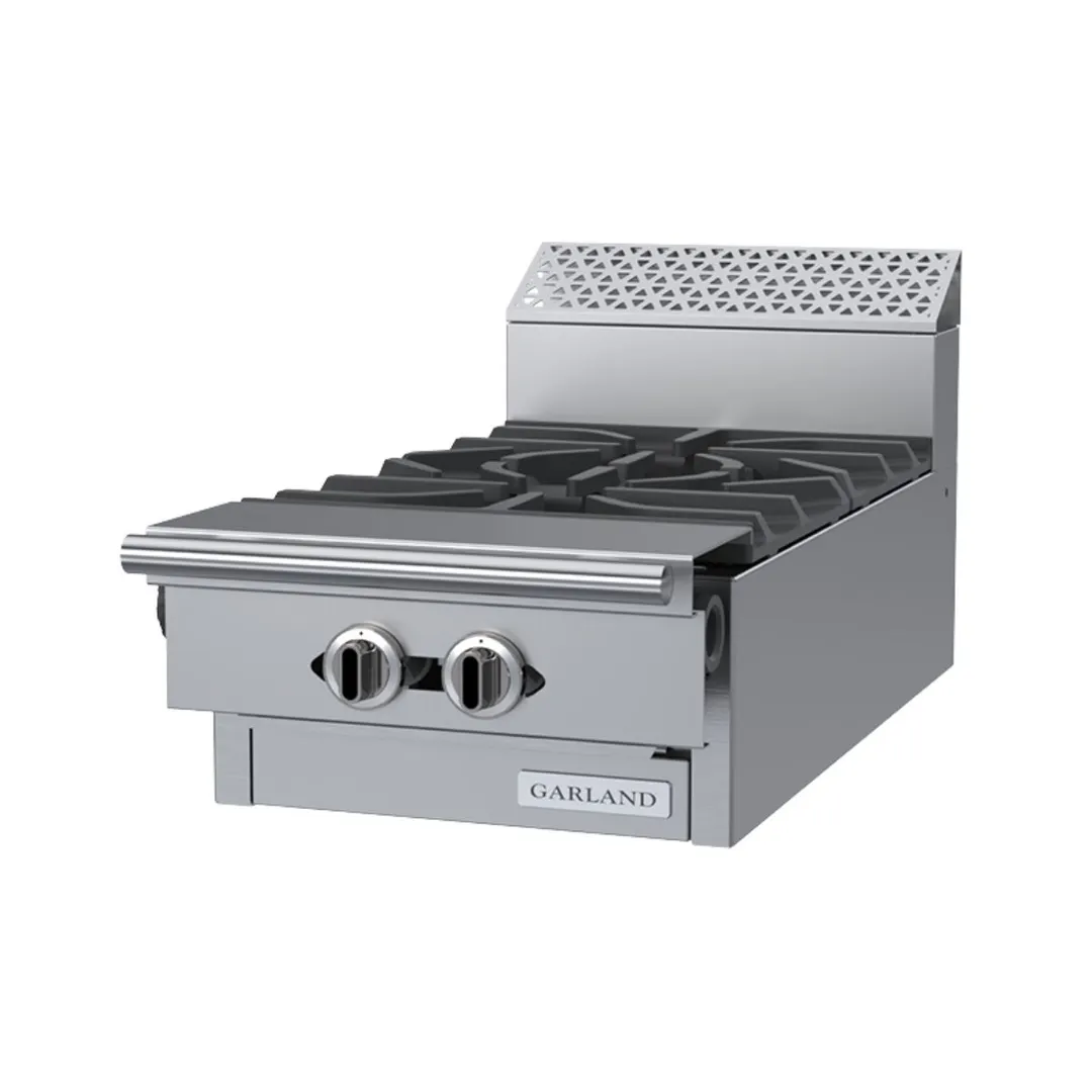 Garland US Range C18-7M 18" Gas Heavy Duty Range w/ (2) Open Burners, Modular, 80.000 BTU