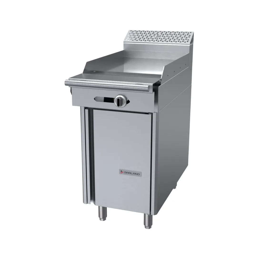 Garland US Range C18-9S 18" Gas Heavy Duty Range w/ 18" Full Hot Top, Cabinet Base, 32.500 BTU