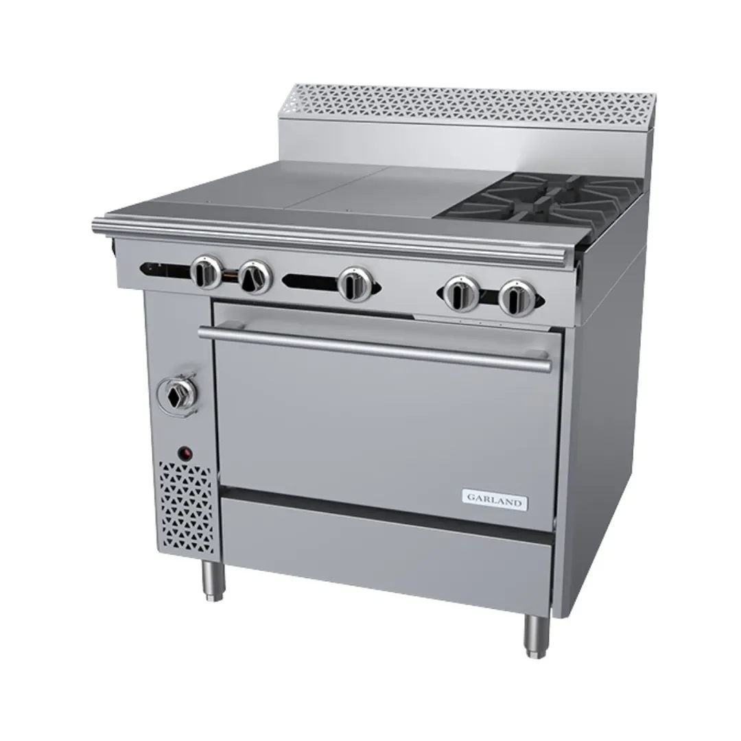 Garland US Range C36-12M Garland Cuisine Series Heavy Duty Range, Gas, 36"