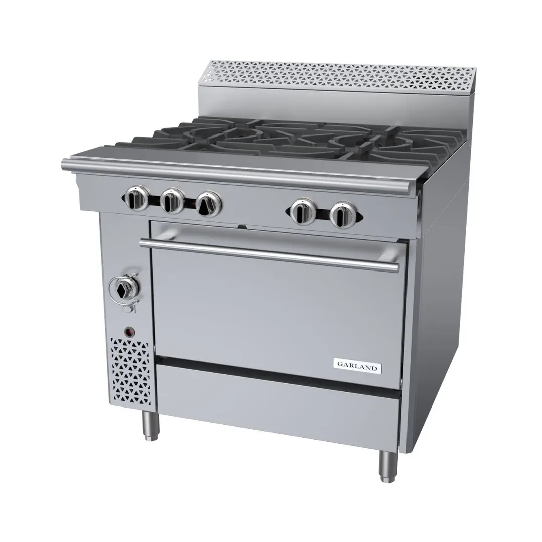 Garland US Range C36-7C Garland Cuisine Series Heavy Duty Range, Gas, 36"