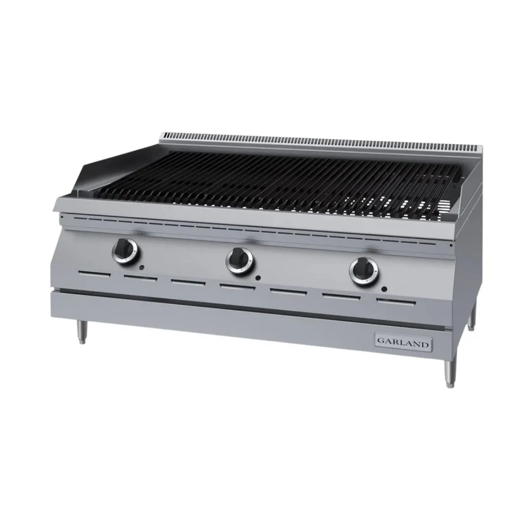 Garland US Range GD-36RB 36" Countertop Gas Radiant Charbroiler, 90.000 BTU