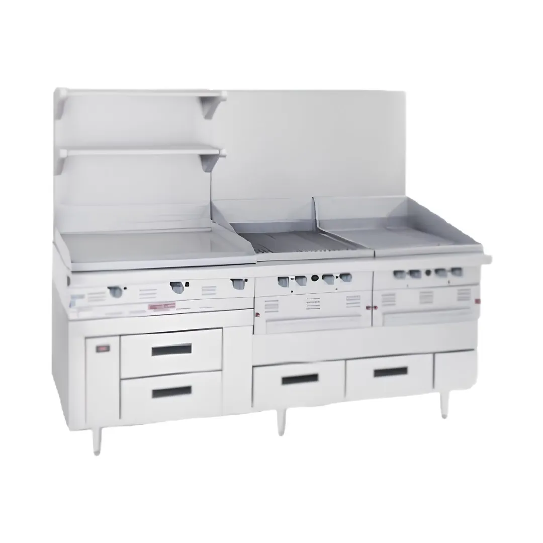 Garland US Range GN17C109 109" 6 Drawers Arctic Fire Refrigerated Chef Base