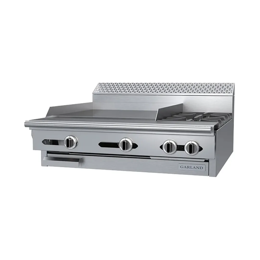 Garland US Range C36-2-1M Garland Cuisine Series Heavy Duty Range, Gas, 36"