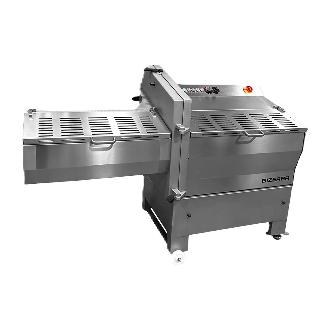 Bizerba KR2 16.5" Stainless Steel Meat Slicer, 220 Slices/min, Gear Drive, 208V 3‑Phase 18A, Washdown‑Ready